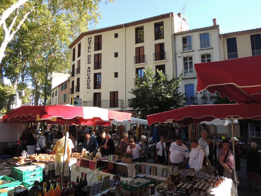 Hotel Des Arcades Céret Kültér fotó