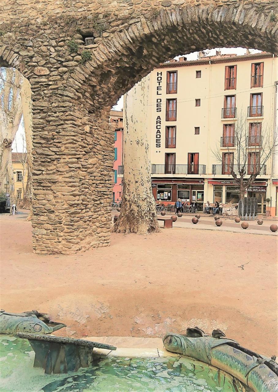 Hotel Des Arcades Céret Kültér fotó